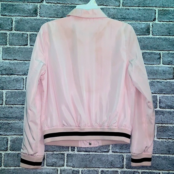 Vintage satin Pink Los Angeles varsity jacket - Picture 2 of 3